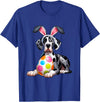 Men Women Rabbit T-Shirt in Royal Blue