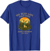 Big Bear Lake Eagles California Big Bear Lake California Eagles Jackie and Shadow T-Shirt - Royal Blue