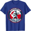 Greenland Lover Stuff Greenland Defense Front Polar Bear Greenland is not for Sale T-Shirt - Royal Blue