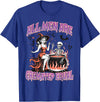 Halloween Shirt Women Men Funny Tees All Men Are Cremated Equal Feminist Halloween Funny Women T-Shirt - Royal Blue