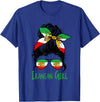 Iran For Women Iranian For Girl Flag Lion Persian T-Shirt - Royal Blue