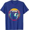 SmkngAnmls from Maria Casual Bear Smoking Cigarette T-Shirt - Royal Blue