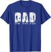 Fishing Fisherman Fisher HD0 Fishing Dad Father T-Shirt - Royal Blue