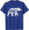 Matching Family Bear by Foxio Honey Bear Matching Family Camping Bear Funny Honey T-Shirt - Royal Blue