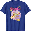Cartoon Network Cow and Chicken Best Friends T-Shirt, Men's Blue Short Sleeve Cartoon Character T-Shirt, Small - Royal Blue