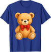 Teddy Bear Accessories Gifts Women Men Kids Teddy Bear Cute Teddy Bear Lover Illustration Graphic Design T-Shirt - Royal Blue