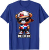 KLK Teddy bear que lo que Dominican flag shirt DIMELO KE LO KE Dominican Republic Flag Republica Dominicana T-Shirt - Royal Blue