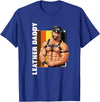 Vintage Gay Bear Pride & Dom Queer Top Retro Gay Daddy Leather Gay Biker - Bear Bearded Gay Pride T-Shirt - Royal Blue