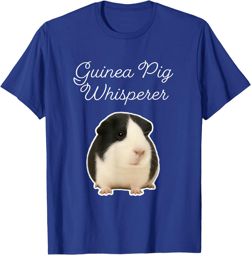 Miller Sye Guinea Pig Whisperer - American Guinea Pig T-Shirt - Royal Blue