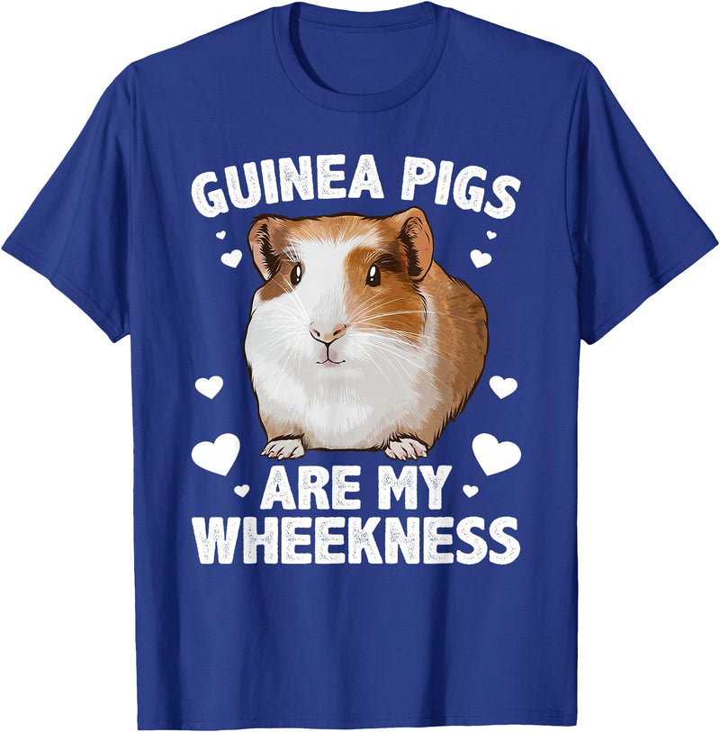 Guinea Pig Gift Guinea Pig Accessories & Stuff Funny Guinea Pig Design For Men Women Kids Guinea Pig Lovers T-Shirt - Royal Blue