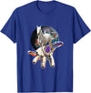 Horses Girls Women Gift Kids | Men Boys Horse Motif T-Shirt - Royal Blue