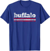 Buffalo Vibes Buffalo New York Vintage Weathered Throwback T-Shirt - As Pictured
