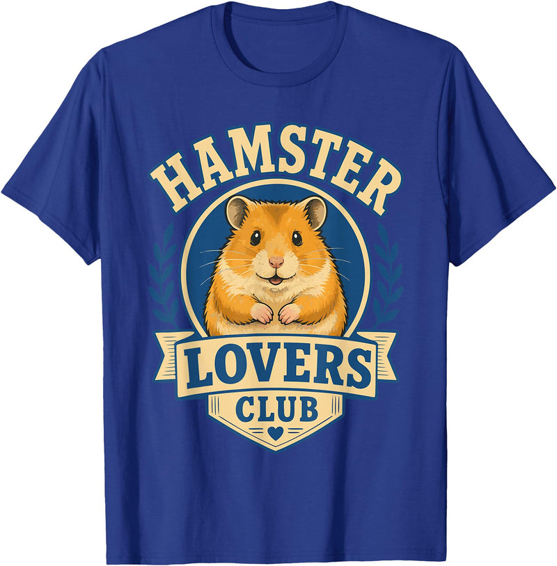 Cute Hamster Lover Owner Pet Hamster T-Shirt - Royal Blue
