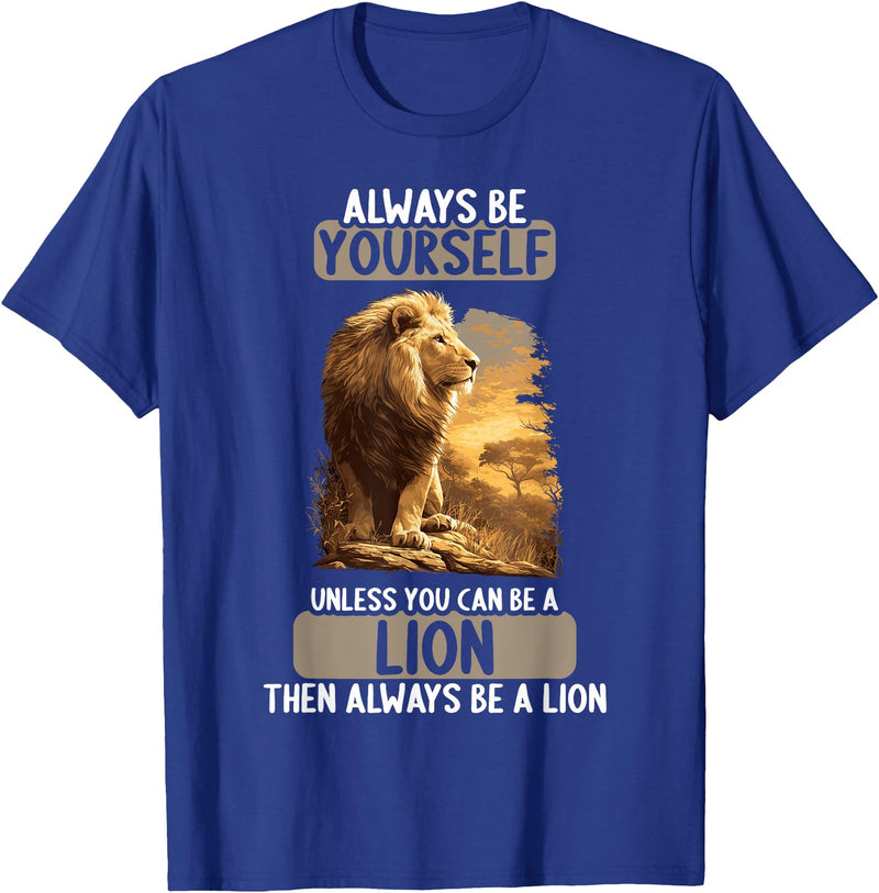 Lions Lion Lovers Shop Lions Lion T-Shirt - Royal Blue
