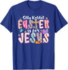 Silly Rabbit Easter Is for Jesus Religious Christian Easter T-Shirt in Royal Blue