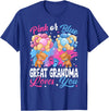 Bears Pink Or Blue Gender Reveal Bears Pink Or Blue Great Grandma Loves You Gender Reveal T-Shirt - Royal Blue