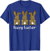 Cute Rabbit Lover Bunny Graphic T-Shirt (Red) in Royal Blue