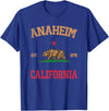 Anaheim California CA Designs Anaheim California T-Shirt - Royal Blue