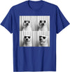 Arctic Polar Bear Face Photography Men Women Kids Cool Polar Bear With Sunglasses Funny Zoo Animal Selfie T-Shirt - Royal Blue