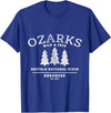 Arkansas Wilderness Designs and Gifts Buffalo National River - Arkansas - Ozark Mountains T-Shirt - Royal Blue
