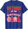 Berry Sweet Funny Strawberry Birthday Girl Big Cousin of The Berry Sweet Birthday Girl Strawberry Lover T-Shirt - Royal Blue