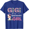 Cow Birthday Cow Lover Gifts For Family Men Woman Gigi of The Birthday Girl Farm Cow Grandma Matching Family T-Shirt - Royal