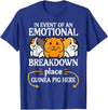 Guinea Pig Shirts For Men Women Kids Gift Emotional Breakdown Place Guinea Pig Cavy Pet Women Men Kids T-Shirt - Royal Blue