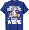 Kune Kune Pig Accessories & KuneKune Clothes Kune Kune Pig Lover Pig Breeder Supplies Kunekune Pig T-Shirt - Royal Blue
