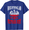 polish buffalo Dyngus Day Buffalo T-Shirt - Royal Blue