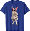 Cool Rabbit Wearing and Sunglasses Funny Rabbit Hoodie in Royal Blue