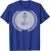 Save the RABBITS Animal RABBIT T-Shirt in Royal Blue