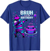 Llama Pinata Birthday Family Decorations Bruh Its My Birthday Llama Pinata Boy Girl Family Party Bday T-Shirt - Royal Blue