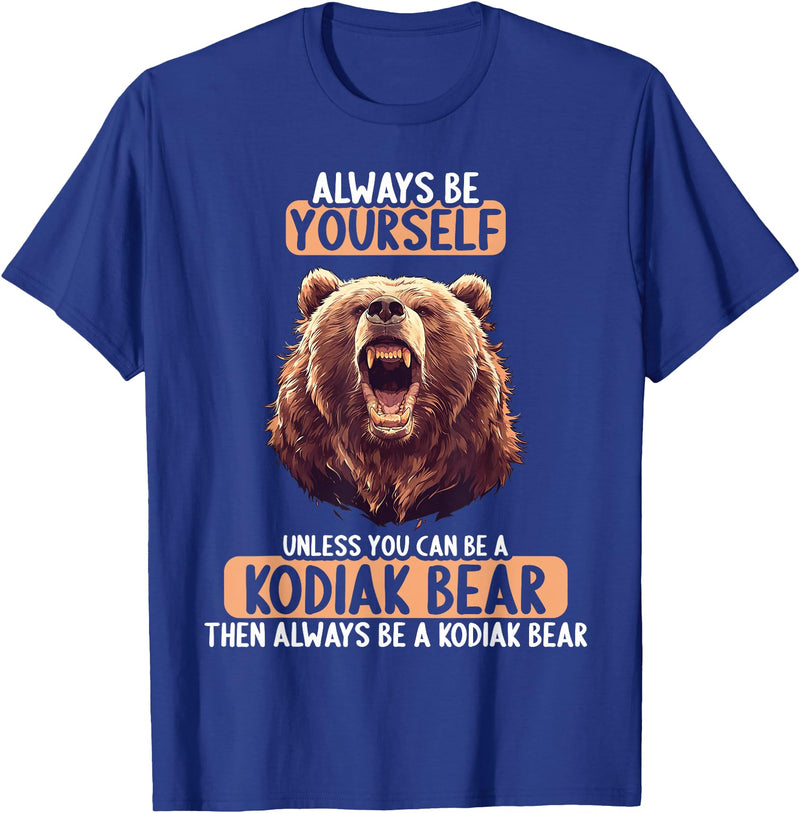 Kodiak Bears Kodiak Bear Lovers Shop Kodiak Bears Kodiak Bear T-Shirt - Royal Blue
