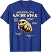 Tardigrade Water Bear Co Anatomy Of A Water Bear Funny Tardigrade T-Shirt - Royal Blue