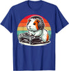 Funny Retro Guinea Pig Gamer Tee Guinea Pig Gamer Retro Video Gaming Cavy Men Boys Kids Youth T-Shirt - Royal Blue