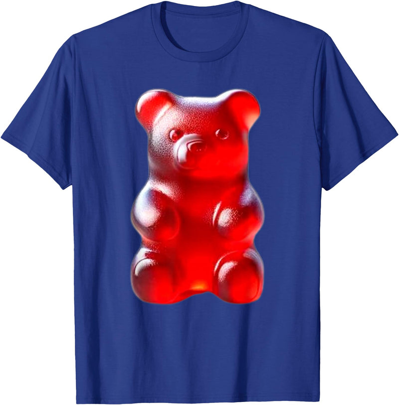 Urban Empyre Red Gummy Bear T-Shirt - Royal Blue