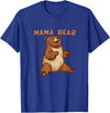 Happy Mama Bear Cool Vibes with Mama Bear Costume T-Shirt - Royal Blue