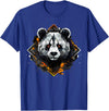 Synthwaive Panda Bear Halloween T-Shirt for Men Women T-Shirt - Royal Blue