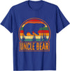 Aneisha Family Bear Matching Tee Uncle Bear Family Bear Matching T-Shirt - Royal Blue