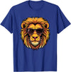 Älion. Lion Sunglasses T-Shirt - Royal Blue