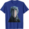 Shoebill Stork Gift Bird Watching Costume Shoebill Stork Bird T-Shirt - Royal Blue