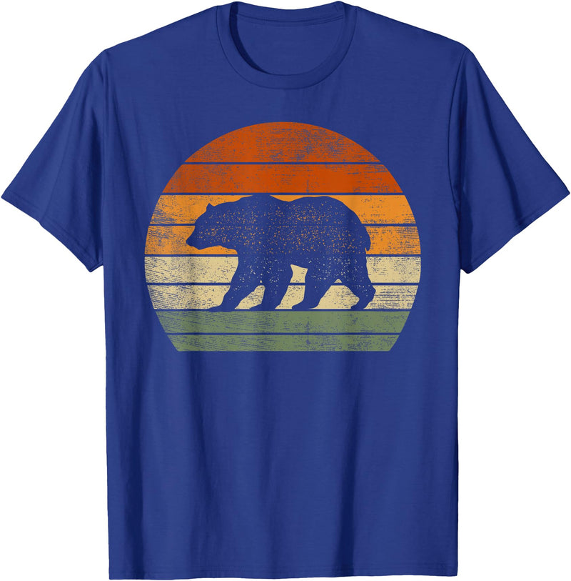 Cute Bear Clothes For Girls Boys Kids Bear Gifts For Women Men Polar Bear Wildlife Print Graphic T-Shirt - Royal Blue