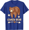Cousin t-shirt bear, Cousin bear shirt boys cousin tee shirt bear, cousin bear tshirt for men T-Shirt - Royal Blue