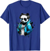 Panda Musik DJ Controller Gaming Panda Panda Music DJ Controller Gaming Panda T-Shirt - Royal Blue