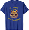 Funny Bear TShirts For All Mo Honey Mo Problems Funny Bear Shirt T-Shirt - Royal Blue