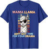 Mama Llama Designs Mama Llama Mom Funny Saying Cute Design For Men Women Kids T-Shirt - Royal Blue