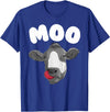 Cow Gift Cow Lover Accessories Cattle Farmer Stuff Funny Cow Design For Men Women Cow Farmer Dairy Farm Animal T-Shirt -