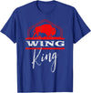 Nickel City Tailgate Gear Buffalo Wing King Legend T-Shirt - Royal Blue