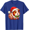 Guinea Pig Lover Christmas Cookie Outfits Boy Girl Funny Gingerbread Man Guinea Pig Christmas Womens Mens Kids T-Shirt - Royal Blue