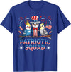 Cockatiel Parakeet Bird 4th Of July Bird Lover Patriotic Cockatiel Parakeet Bird Birdwatching 4th of July T-Shirt - Royal Blue